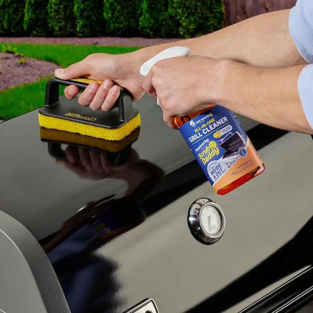 Alt view image 5 of 6 - Mr. Bar-B-Q Grill Scrubber Brush Set Powered by Scrub Daddy