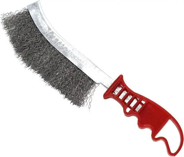 Main image of Grill Brush and Scraper with Handle, BBQ Grill Cleaning Brush for Grill Wizard Grate Cleaner, Safe Wire Stainless Steel BBQ Brush, Grill Cleaner