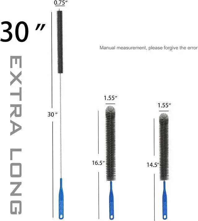 Alt view image 3 of 6 - Drain Brush and Drain Cleaner Sink Snake Tools | Flexible Drain Hair Drain Clog Remover Tool, Long Pipe Drain Cleaning Brush, For Drain Flies, For Home Sink Overflow