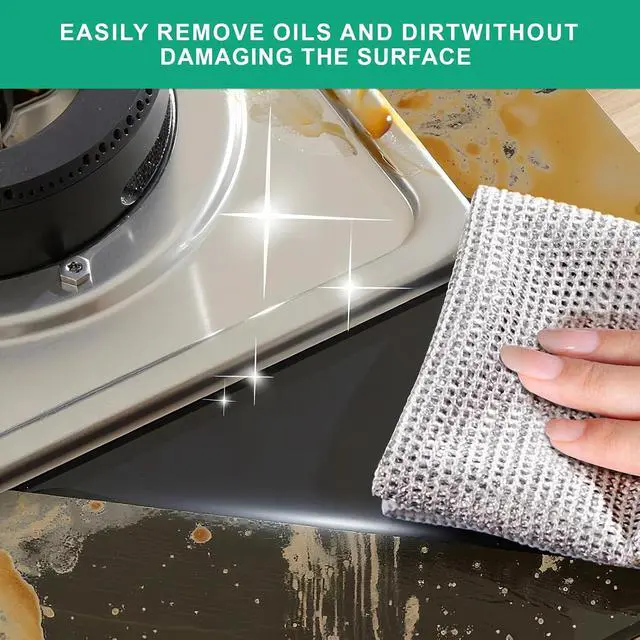 Alt view image 2 of 7 - 10pcs Multipurpose Non Scratch Wire Dishcloth, Wet and Dry Clening | Reusable Silver Mesh Dishcloth, Safely Scrubs Tough Dirt for cookware, Sinks, Dishes, Stove Top (7.87x7.87 Inch)
