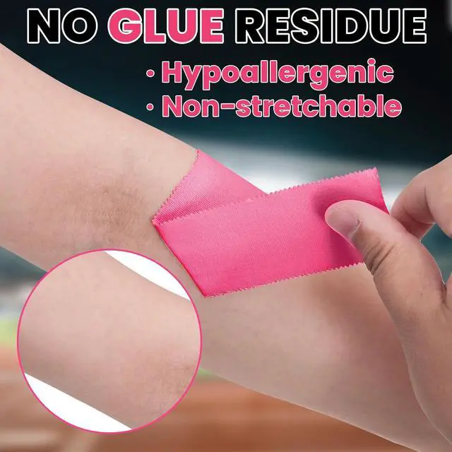 Alt view image 5 of 7 - NUITPY 6 Pack Athletic Tape, Pink Sports Tape, Easy Tear Wrist Tape | Strong Adhesion Tapes for Boxing, Gymnastics, Hockey, Soccer, Lacrosse and First Aid(1.5in x 138ft Total)