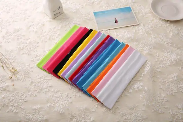 Alt view image 3 of 5 - Zapire 14pcs Mixed Colors Yoga Sports Headbands for Women - Soft Elastic Stretch Girls Athletic Headbands