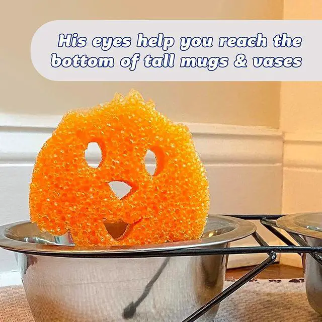 Alt view image 6 of 7 - Scrub Daddy Special Edition Pets Dog - Scratch-Free Multipurpose Dish Sponge - BPA Free & Made with Polymer Foam - Stain & Odor Resistant Kitchen Sponge (1ct)