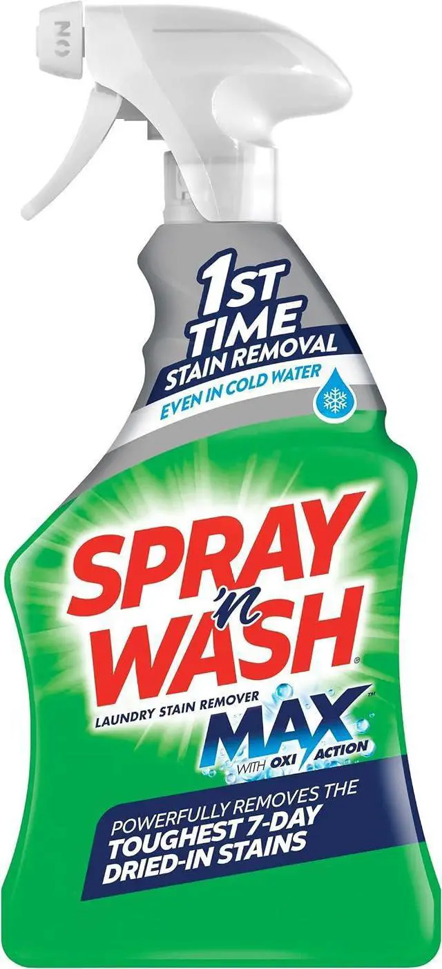 Main image of Spray N Wash Max Stain Remover Spray, Laundry Pre-Treat for Tough Stains, 16oz