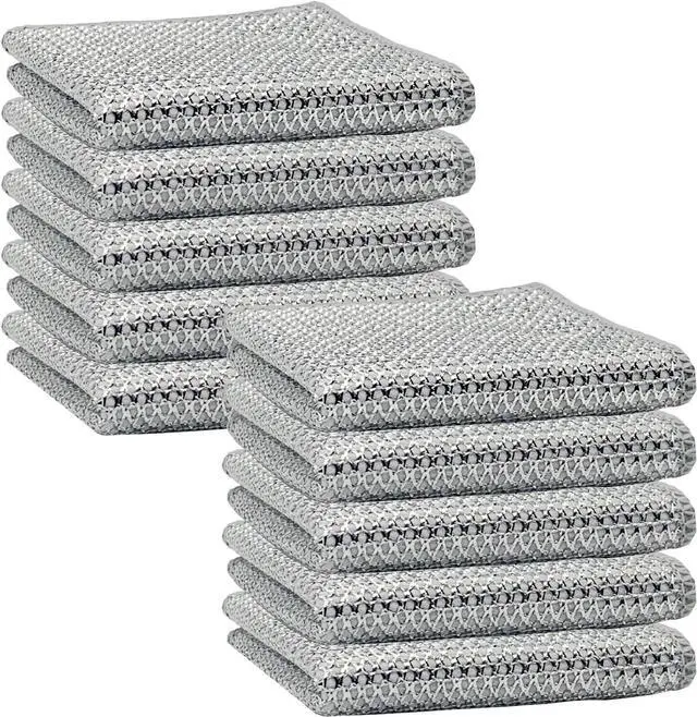 Main image of 10 PCS New Upgrade 3-Layer Metal Dish Cloth,Non Scratch Wire Dishcloth,Steel Wool Scrubber,Kitchen Cleaning DishRags,Sinks,Dishes,Stove Top.