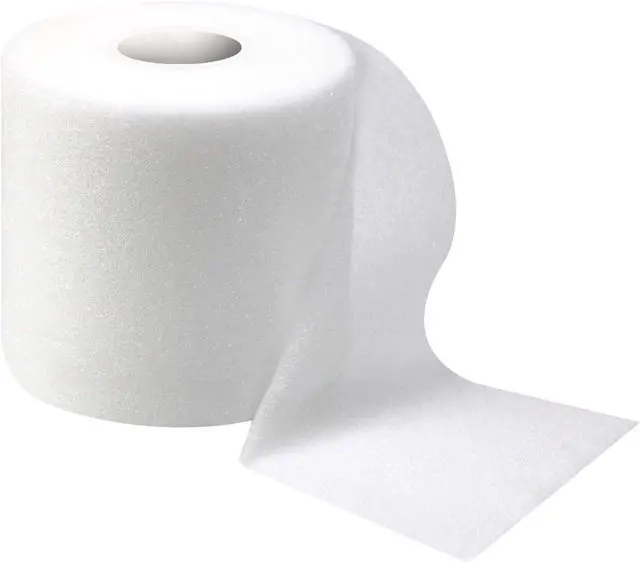 Main image of 2.75Inch 30Yard White Athletic PreWrap Tape | Soft foam underwrap works for hair headbands and joint protection for soccersports.