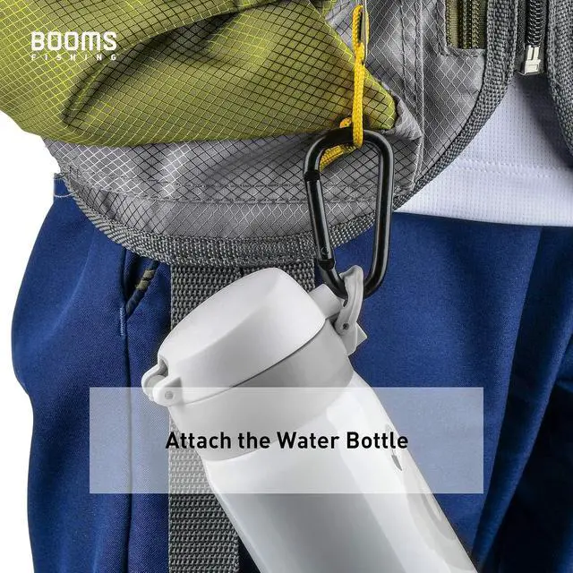 Alt view image 2 of 5 - Booms Fishing CC2 Carabiner Clip, 2.3" Small Carabiner Keychain, Multi-use Aluminium D Ring Caribeener Clips