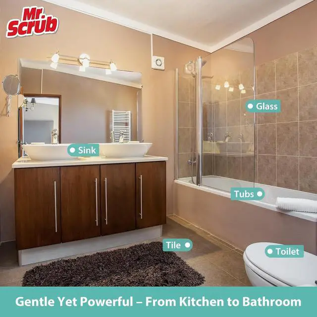 Alt view image 7 of 7 - Sponges Kitchen Scrub Dish Sponge Scouring Pad, 6 Pads Cleaning Brush Dishwasher Soap Supplies, Dishwashing Dinnerware Towels Sink Pan Pot Cloth Rags Holder Bathroom Bathtub