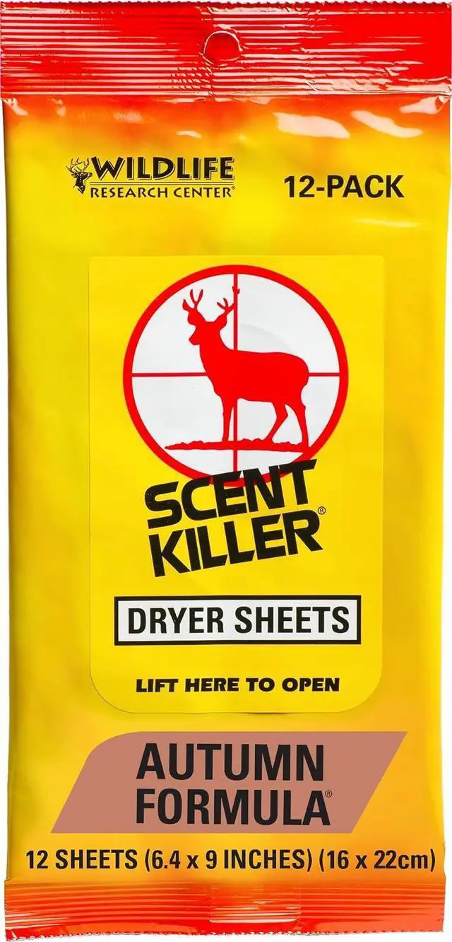 Main image of Wildlife Research Center Scent Killer Autumn Formula Dryer Sheets