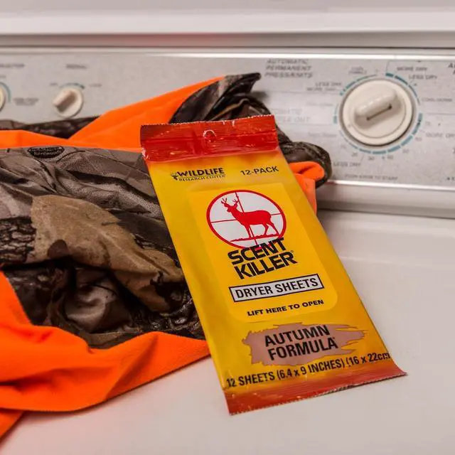 Alt view image 6 of 7 - Wildlife Research Center Scent Killer Autumn Formula Dryer Sheets