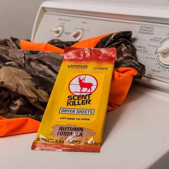 Alt view image 7 of 7 - Wildlife Research Center Scent Killer Autumn Formula Dryer Sheets