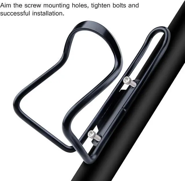 Alt view image 5 of 7 - Aluminum Alloy Biking Bicycle Water Bottle Cage Holder, Cycling Bike Water | Bottle Cage