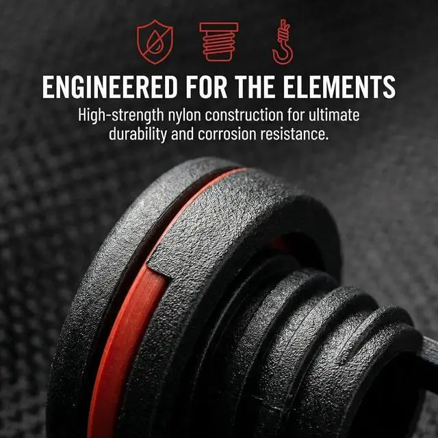 Alt view image 6 of 6 - 2PCS 3/4 Inch Nylon Kayak Drain Plug Kit Plug for Canoe Boat Hull Thread | Ocean Stream Kayak Dinghy Canoe BoatDrain Plugs Replacement