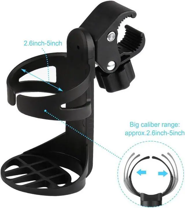 Alt view image 3 of 7 - Accmor Universal Bike Water Bottle Holder for Large Bottles, Bike Water Bottle Cages Cup Holder Fits Most Bicycles