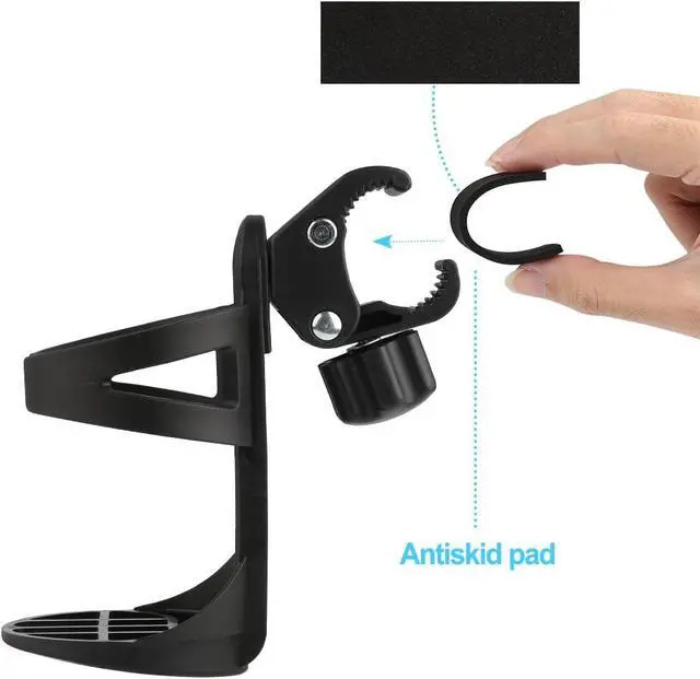 Alt view image 6 of 7 - Accmor Universal Bike Water Bottle Holder for Large Bottles, Bike Water Bottle Cages Cup Holder Fits Most Bicycles