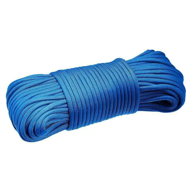 Alt view image 2 of 5 - Amazon Basics 550 Type III Paracord, 7-Strand Core, High Strength for Hiking, Camping, Survival Gear, DIY Projects, Bracelets, Lanyards, Outdoor Utility, 5/32 in x 100 ft (4mm x 30m), Blue