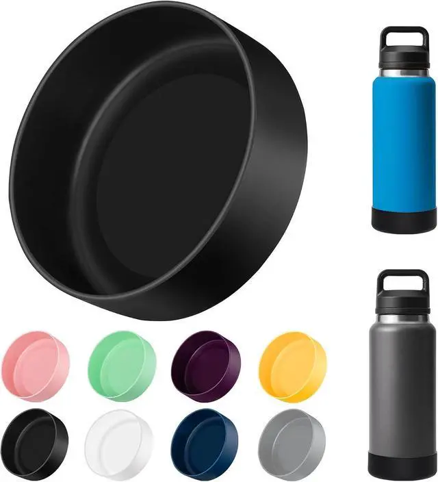 Main image of Protective Silicone Boot for YETI Rambler Bottle 26 36oz | Silicone Sleeve for YETI 26/36oz, Anti-Slip Bottom Boot Sleeve, BPA-Free, Reduces Dents & Noise for Camping, Working, Outdoor