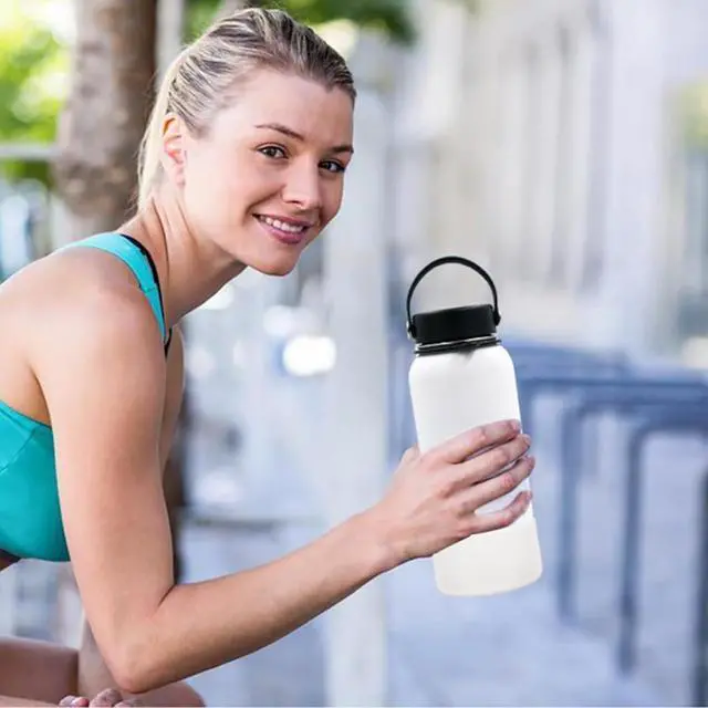 Alt view image 6 of 6 - HEYSKAY Silicone Boot Base for Hydro Flask Wide Mouth 32-40oz Water Bottle | Anti-Slip Protective Boot Bottom for Hydroflask, Water Bottle Bottom Boot Accessories, with 3.54inch Diameter, BPA-Free