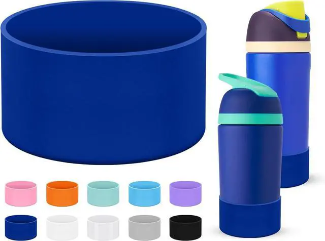 Main image of Mokoart Silicone Boot for Owala Kids FreeSip 16 oz & Flip 14 oz, Anti-Slip | Scratch & Dent Protection Rubber Bottom Sleeve fits for 16oz FreeSip & 14oz Flip, Quiet Base Accessory for School Outdoor