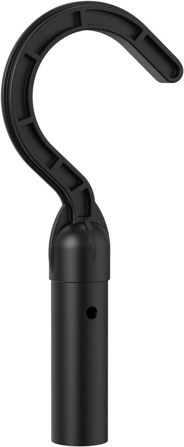 Alt view image 5 of 7 - Hook for All Robotic Pool Cleaner,Pool Hook for Poles Compatible with All Pool Cleaner Pool Vacuum (Black(1 Pack))