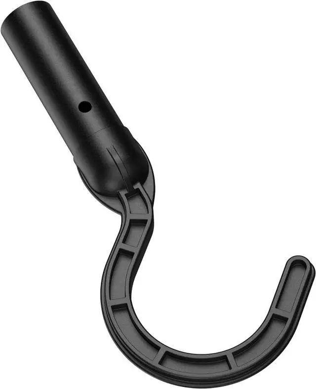 Alt view image 7 of 7 - Hook for All Robotic Pool Cleaner,Pool Hook for Poles Compatible with All Pool Cleaner Pool Vacuum (Black(1 Pack))