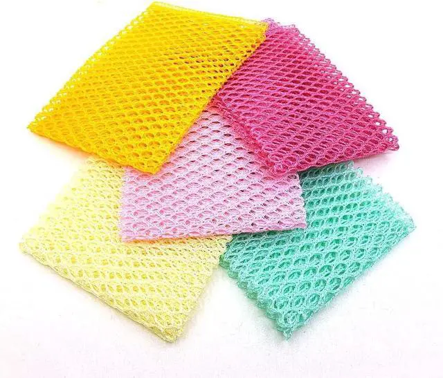 Main image of Innovative Dish Washing Net Cloths, Quick Dry, Mesh Net for Washing, Dish Scrubber 11" by 11" 5 Pcs