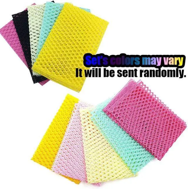 Alt view image 5 of 7 - Innovative Dish Washing Net Cloths, Quick Dry, Mesh Net for Washing, Dish Scrubber 11" by 11" 5 Pcs
