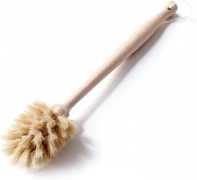 Main image of Bottle Brush Cleaner,Solid Beech Wood Handle Tapered, Non-Scratch for Cleaning Coffee Cups,Mason,Thermos,Glass Bottle,Beer Bottles,Wine Bottles