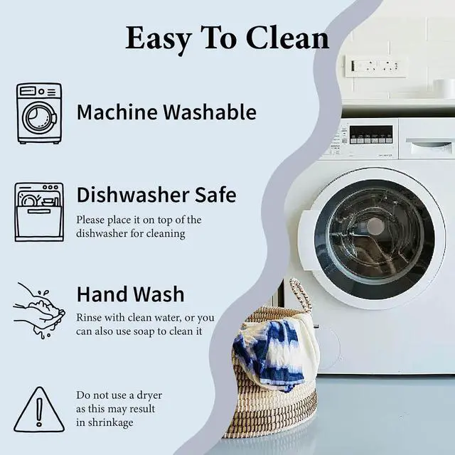 Alt view image 7 of 7 - 6PCS 6 Styles Blue Swedish Dish Cloths Bulk Flowers Japanese Pattern Reusable Dish Towels Quick Drying Absorbent Decorative Kitchen Sponge Cleaning Cloths for Home Countertop Bathroom Use