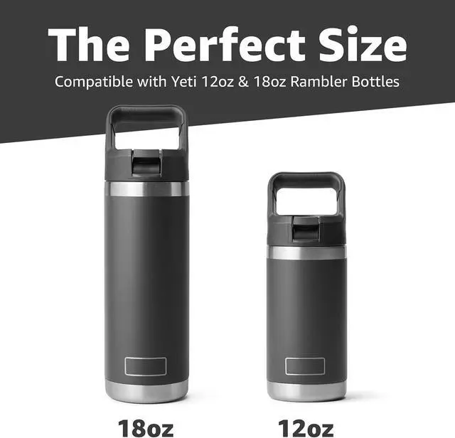 Alt view image 3 of 7 - Jmoe USA Silicone Boot for Yeti Rambler Jr 12oz and 18oz Bottle | 2mm Sleeve | Anti-Slip Boot | Protector for the Bottom of your Bottle | Protects Against Damage | BPA Free Silicone (Black)