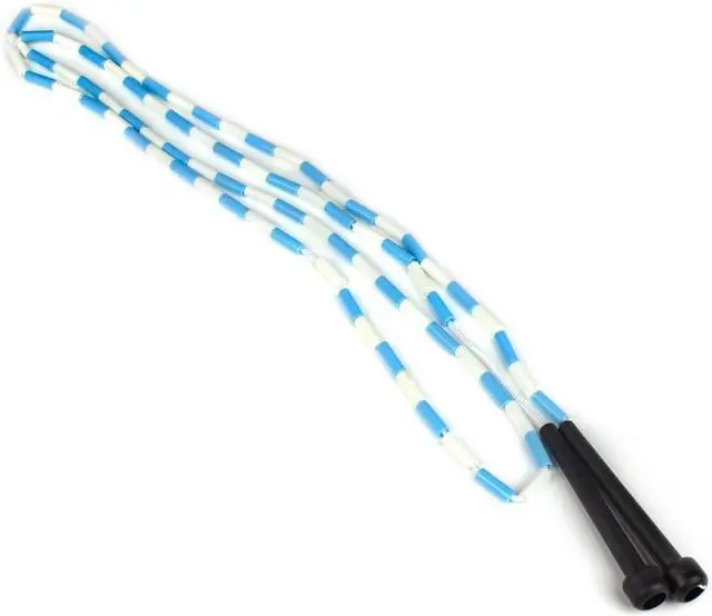 Alt view image 2 of 5 - K-Roo Sports Jump Rope with Plastic Beaded Segmentation