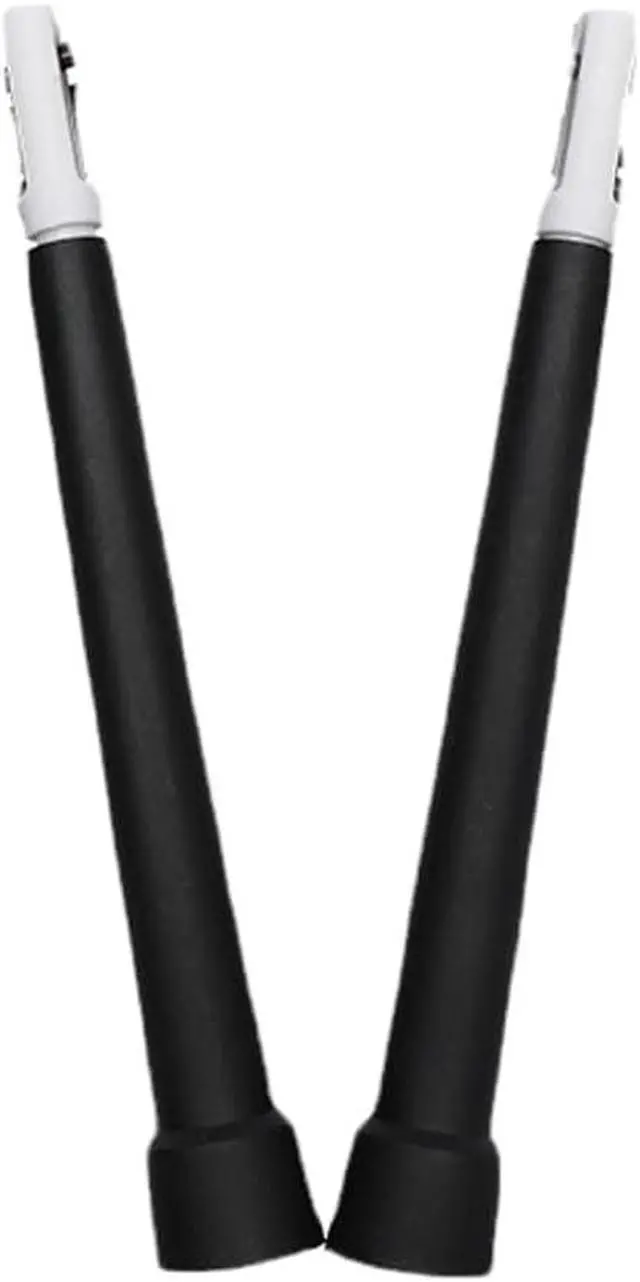 Alt view image 6 of 7 - 2 Pair Speed Jump Rope Handles Replacement Grip with Cable Mount Screw Rubber End Cap for Speed Jumping Rope Exercise Skipping Ropes Stainless Steel 2.5mm Wire Cord Repair Parts