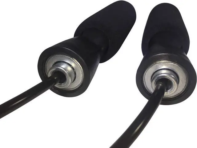 Main image of Black Adjustable Jump Rope, Durable, and Easy to Adjust Premium Jump Rope for Men,Women,Children of All Heights and Skill Levels