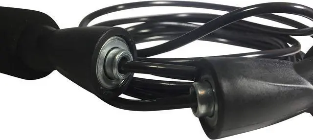 Alt view image 3 of 6 - Black Adjustable Jump Rope, Durable, and Easy to Adjust Premium Jump Rope for Men,Women,Children of All Heights and Skill Levels