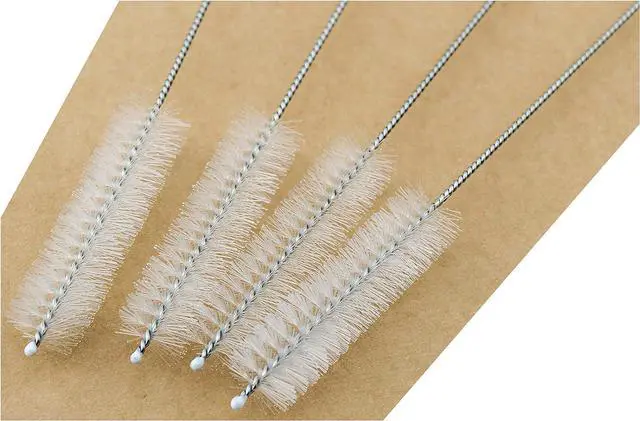 Main image of Bubble Tea Boba Straw Cleaning Brushes Set of 4 - EXTRA WIDE 1/2" wide x 10" Jumbo Drink CocoStraw Brand -4 PACK