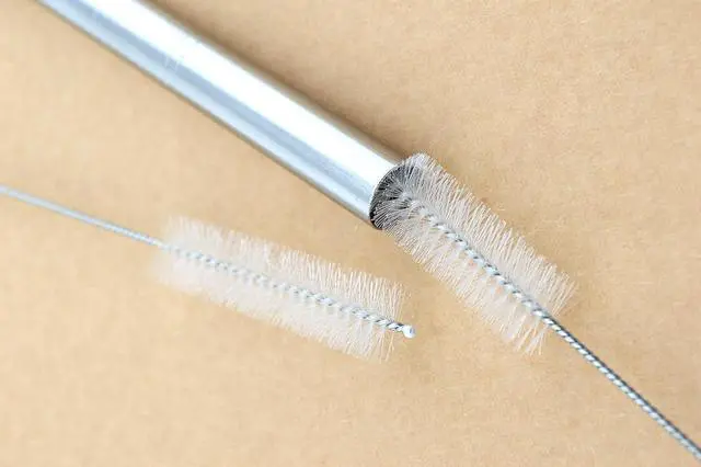 Alt view image 3 of 5 - Bubble Tea Boba Straw Cleaning Brushes Set of 4 - EXTRA WIDE 1/2" wide x 10" Jumbo Drink CocoStraw Brand -4 PACK