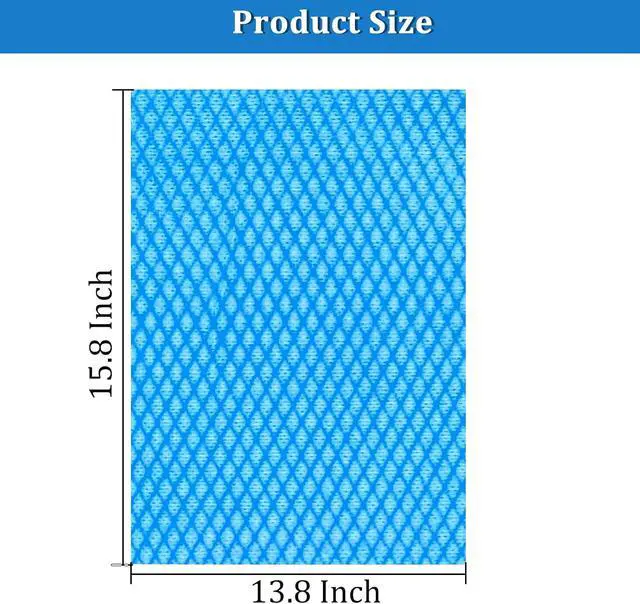 Alt view image 2 of 7 - Disposable Cleaning Cloths, Absorbent Dish Cloths Large Kitchen Towels | 50 Pack 15.8"X13" Oversized Sheets Work as Reusable Cleaning Wipes for Kitchen, Bathroom and Household Cleaning, Ideal