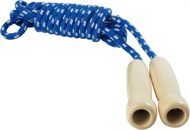 Alt view image 2 of 7 - 8.8 Feet Jump Rope for Women Men Kids Wooden Handle Jumping Ropes