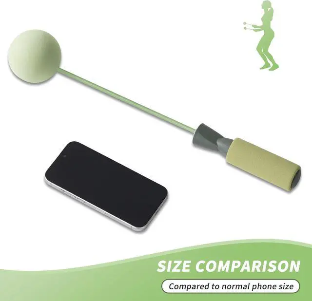 Alt view image 6 of 7 - Jump rope,cordless skipping rope,fitness training bodyshaping | Non-tangling, comfortable handle, built-in high-speed bearing, fast rotation,no injury, suitable for everyone