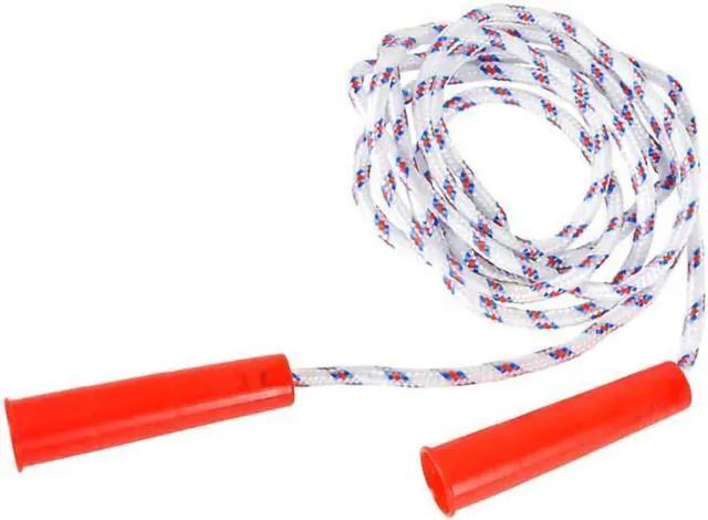 Alt view image 2 of 5 - Durable Jump Ropes For Kids, Nylon with Plastic Handles, Indoor & Outdoor Skipping Activity, Party Favors, 84"