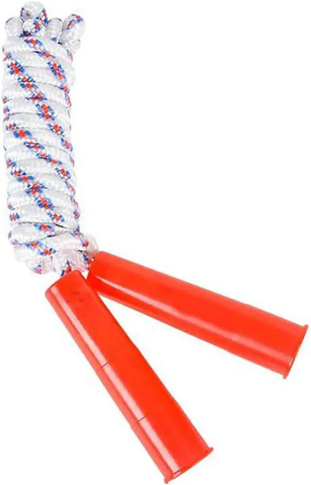 Alt view image 3 of 5 - Durable Jump Ropes For Kids, Nylon with Plastic Handles, Indoor & Outdoor Skipping Activity, Party Favors, 84"