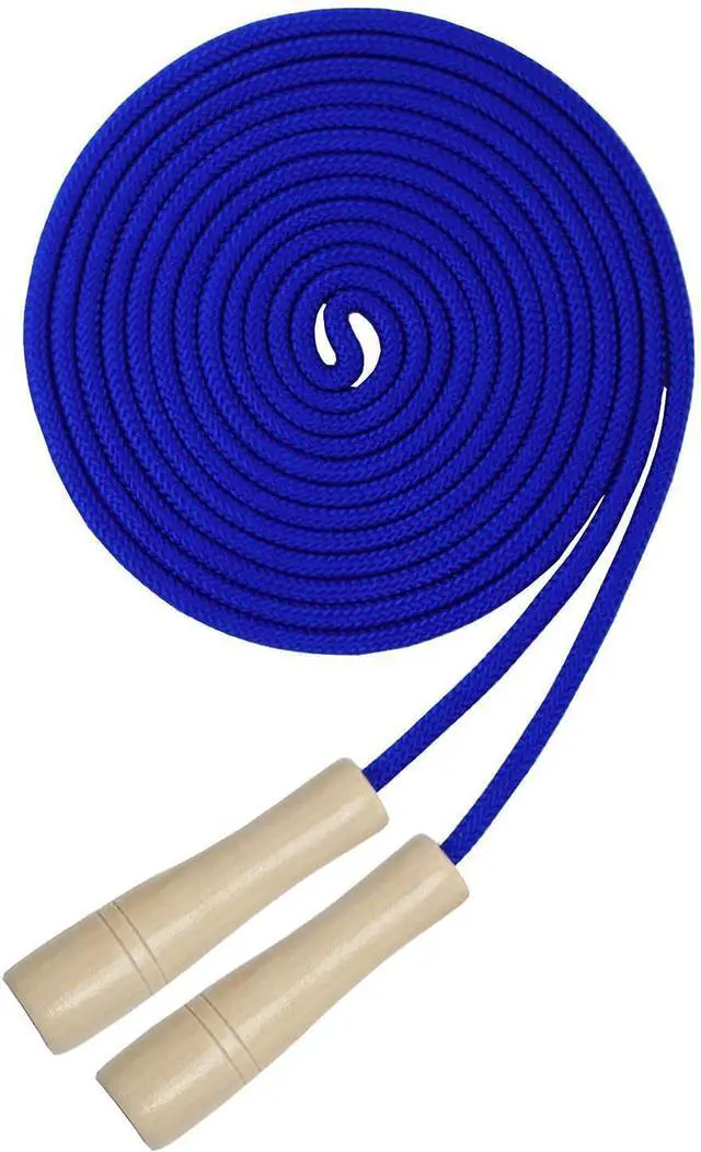 Main image of 16 FT Long Jump Rope for Kids, Adjustable Double Dutch Skipping Rope with Wooden Handle, Multiplayer Team Jumping Rope for Outdoor Fun, School Sport, Party Game, Birthday Gift