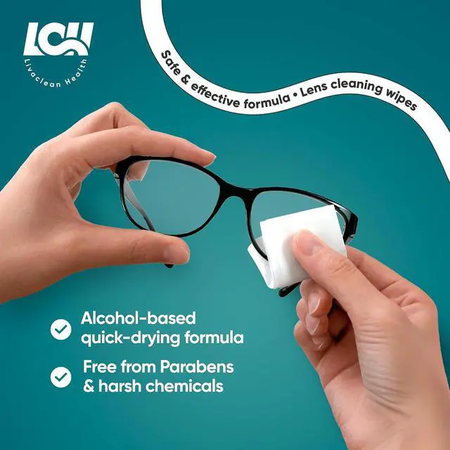 Alt view image 4 of 7 - 250 CT Lens Wipes for Eyeglasses - Pre-Moistened, Individually Wrapped Eye Glasses Cleaner Wipes - Streak-Free & Scratch-Free Glasses Wipes for Sunglasses, Camera Lenses & Phone Screen Wipes