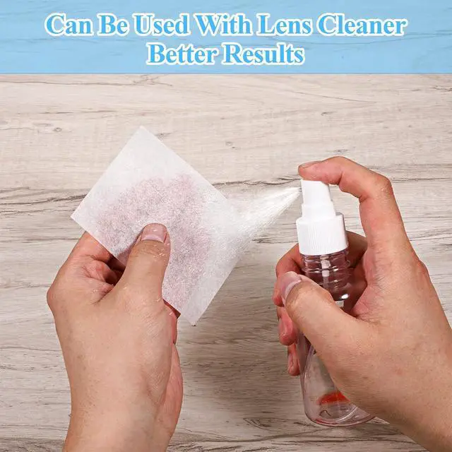Alt view image 5 of 7 - 700 Sheets Lens Cleaning Tissue Paper, Lens Cleanr Papers Tissue for Microscope Len, Camera Len, Glasses, Computer Screens, Electronic Screens, Precision Optics 14 Booklets