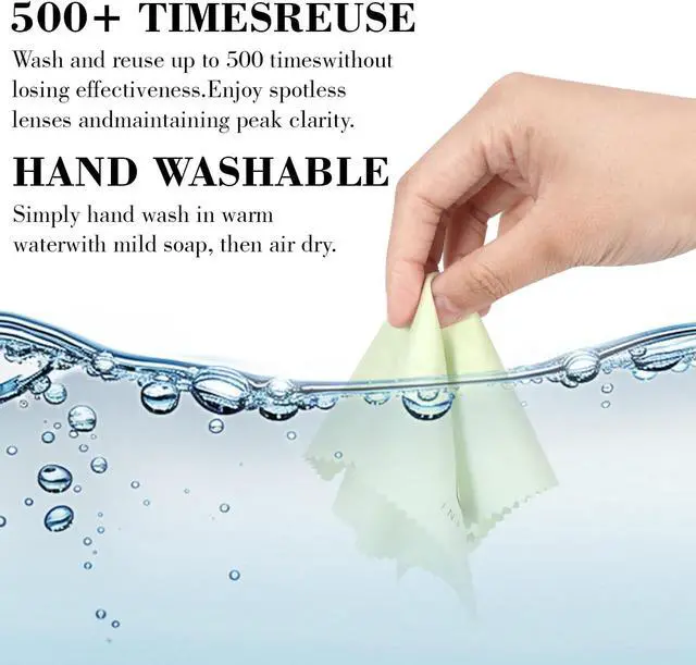 Alt view image 6 of 7 - Microfiber Glasses Cloth 15 Pack (6x7 Inch) - 5 Assorted Colors - Premium Soft Scratch-Free Cleaning for Eyeglasses, Screens, Phone, Camera Lenses & Electronics
