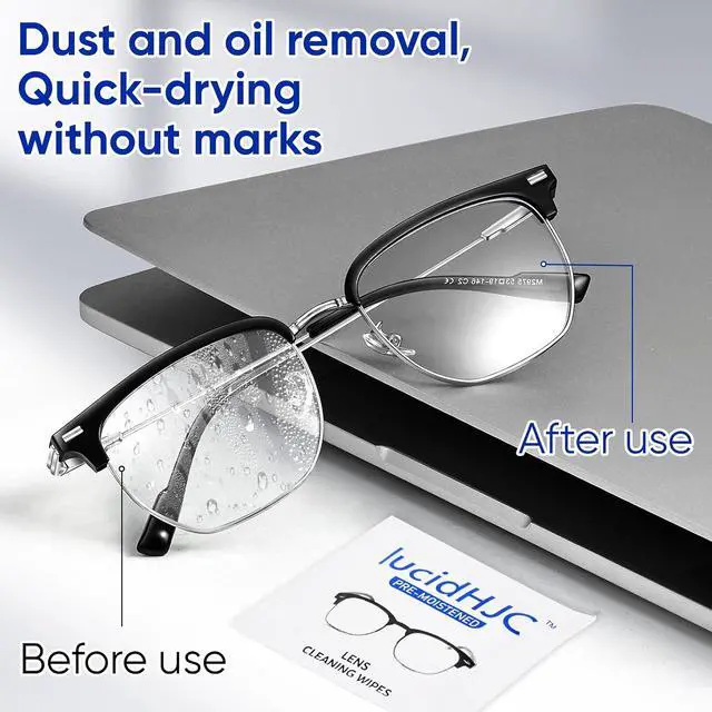 Alt view image 2 of 7 - Lens Wipes for Eyeglasses/Camera Lenses,and Screens of cellphones/laptops/Computers .Cleaning Spots or dirts. Wrapped Individually Paper Wipes, Count 200