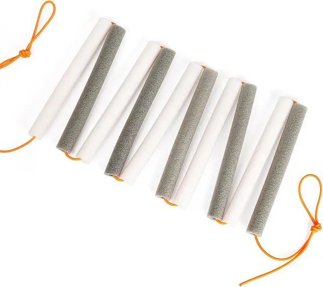 Alt view image 3 of 7 - High Jump Training Equipment Crossbar: Elastic Foam Cord Bungee for High Jump Beginners Athletes Practice