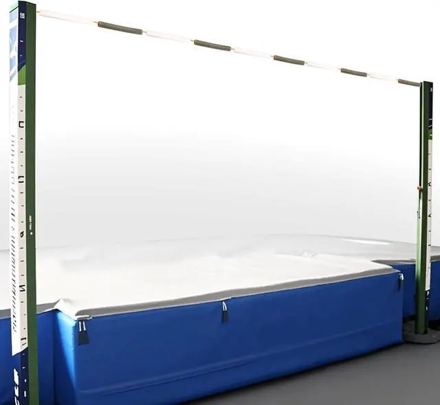 Alt view image 6 of 7 - High Jump Training Equipment Crossbar: Elastic Foam Cord Bungee for High Jump Beginners Athletes Practice