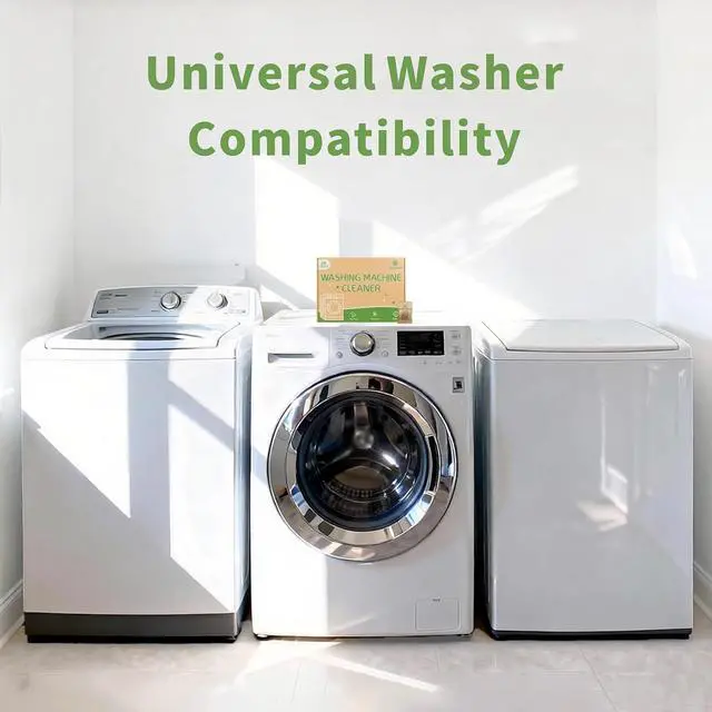 Alt view image 6 of 7 - ORIENTLEAF Washing Machine Cleaner Tablets 24 Pack, Washer Machine Cleaner Tablets For HE Front Loader & Top Load Washer
