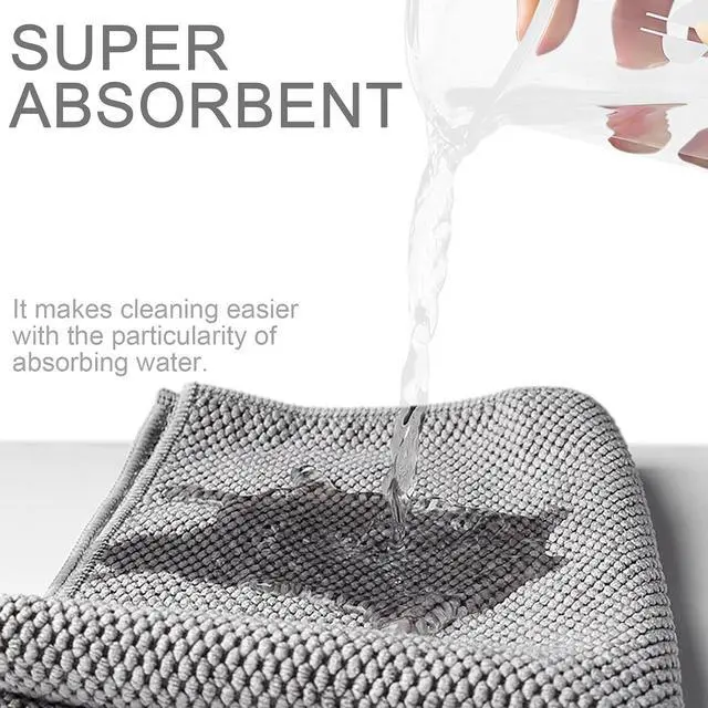 Alt view image 5 of 6 - 6Pack Barista Towels, Barista Microfiber Cloths, Coffee Cleaning Accessories for Espresso Machine, Steam Wand, Countertop,12x12